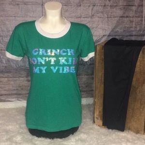 Victoria's Secret PINK Grinch Sequins Tee